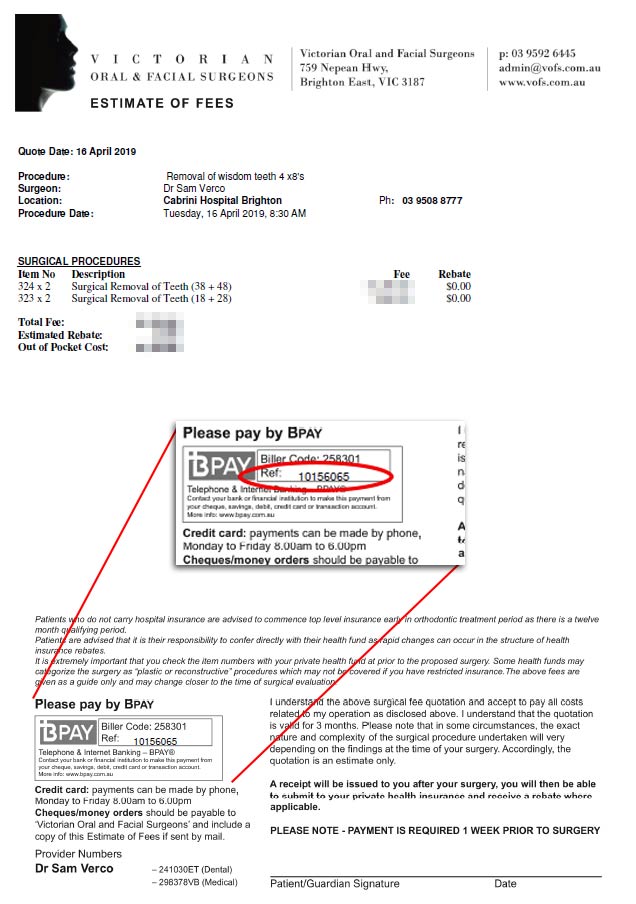 BPAY - PatientID example
